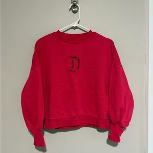 Disneyland Red Crop Sweatshirt XS
